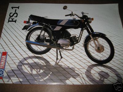 Yamaha FS1 1979 som den så ud i andre lande